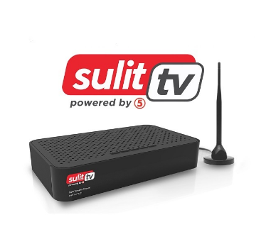 Sulit TV Digibox Powered by TV5 , Digital TV Receiver Box With Remote