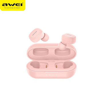 Awei T13 Pro Wireless Earphone TWS Headset Smart Touch Bluetooth Excellent Sound Ergonomic Design