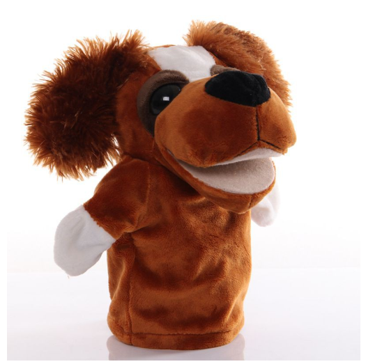 Animal Hand Puppet Cartoon Plush Toys Educational Pretend Telling Story Doll Kid Gifts 017