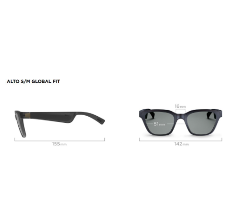 Bose frame Alto audio Sunglasses and open in-ear Headphones AR Glasses Smart Audio