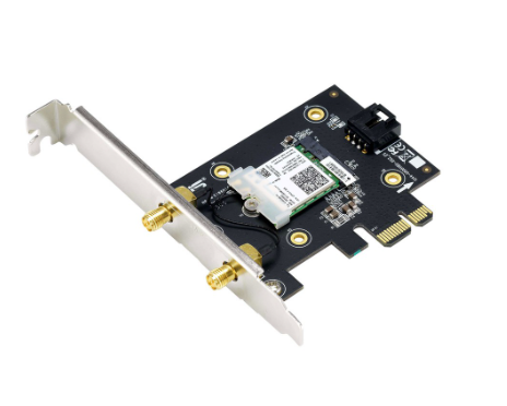 Asus PCE-AX3000 WiFi 6 Next-Gen WiFi 6 Dual Band PCIe Wireless Adapter