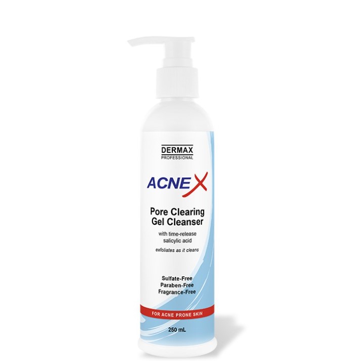 DermaxPro AcneX Pore Clearing Gel Cleanser 250ml