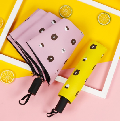 Bear Folded Sun / Rain Umbrella manual