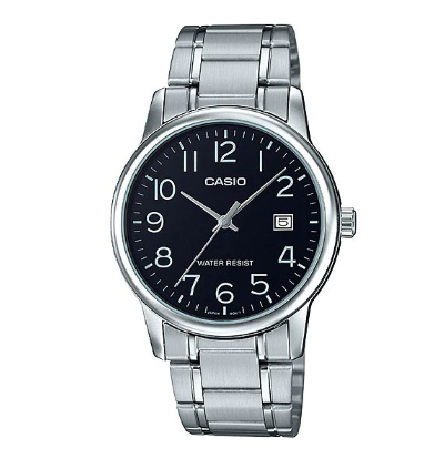 Casio Silver Stainless Steel Strap Quartz Watch for Men