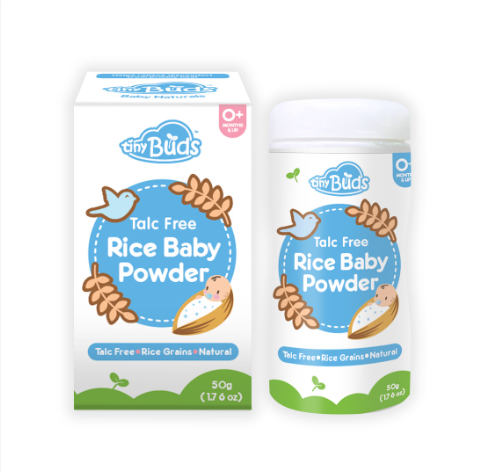 Tiny Buds Rice Baby Powder (50G)