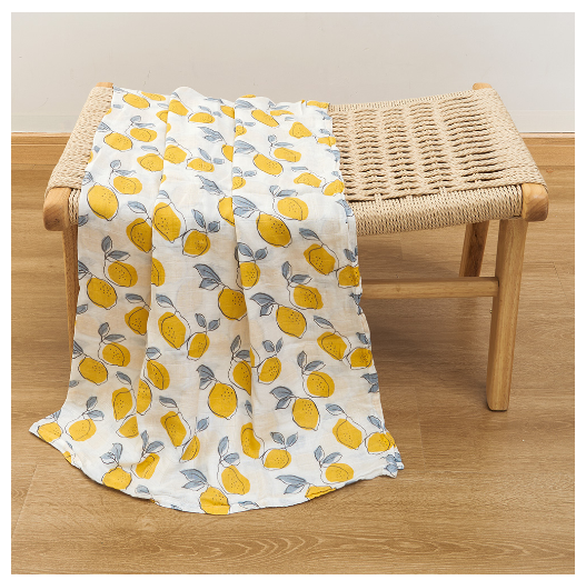 Happyflute Muslin Blanket 70 Bamboo Plus 30 Cotton Baby Swaddle Soft Newborn Bath Towel Baby Wrap Sleepsack Stroller Cover 120x110CM S7