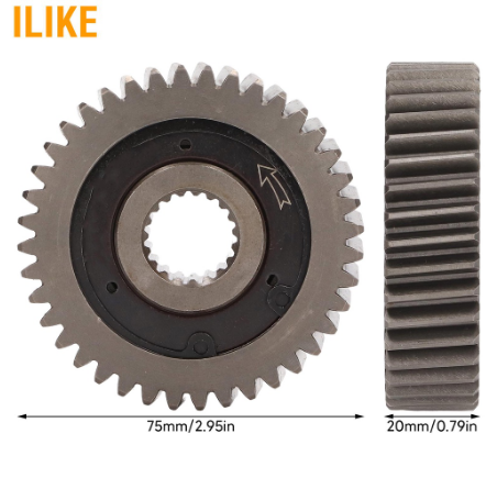 Scooter Start Gear Metal Alloy Fuel Saving Final Drive Sliding for GY6 125 150 CC Engine