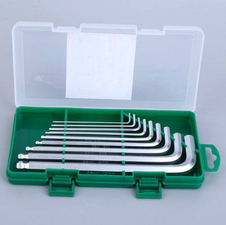 9 PCS Hex Key Wrench Set Allen Key Wrenches Spanner For Car Automobile Motorcycle Bicycle Repair