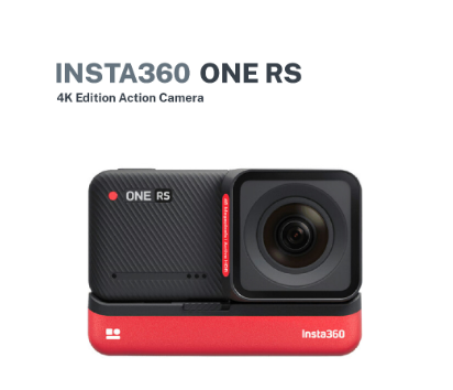 Insta360 One RS 4K Edition Waterproof Action Camera with FlowState Stabilization