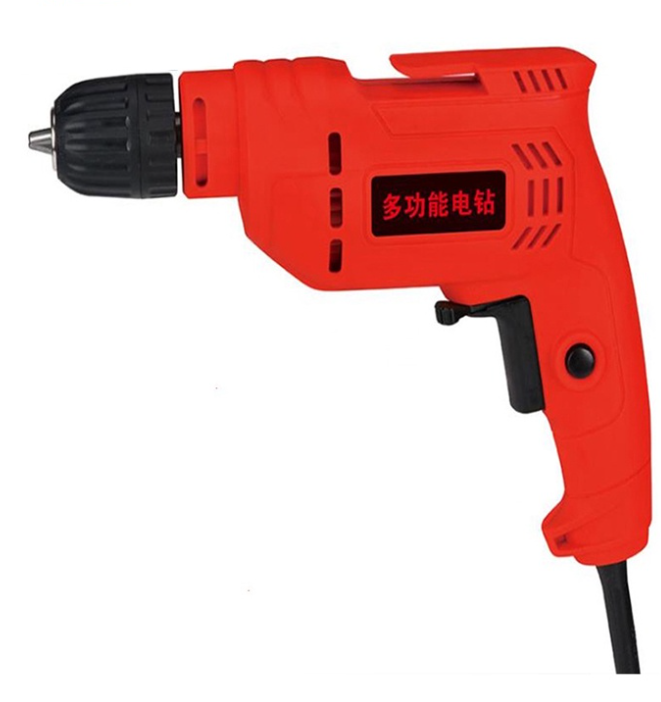 Electric Tools 220V Impact Electric Drill Hand Electric Drill with Wire Small and Light Perforation