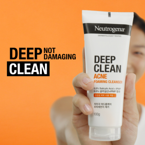 Neutrogena Deep Clean Acne Foaming Cleanser 100G