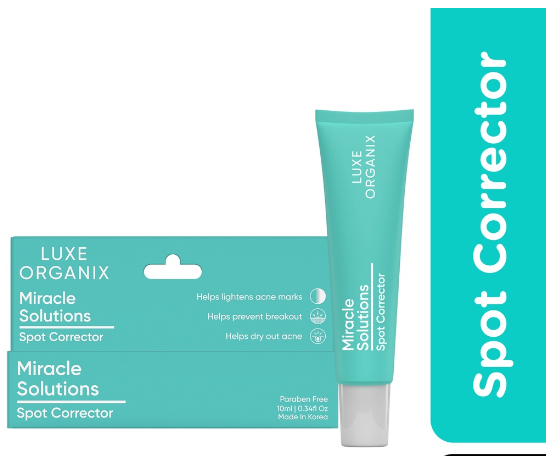 Luxe Organix Miracle Solutions Aha/Bha Spot Corrector Light 10mL