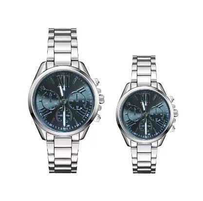 Runway Mercer Stainless Steel Couple Watch