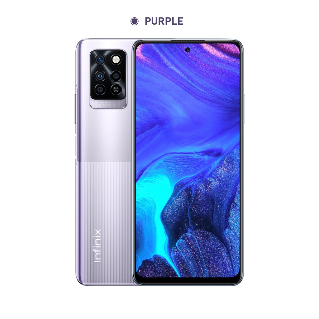 Infinix Note 10 PRO PURPLE 8GB + 256GB , G95 Chipset