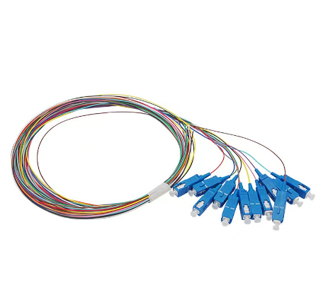 Sc/Upc 12 Bundles Fiber Jumper Connector Sc Square Head Pigtail Fiber Jumper, Converter