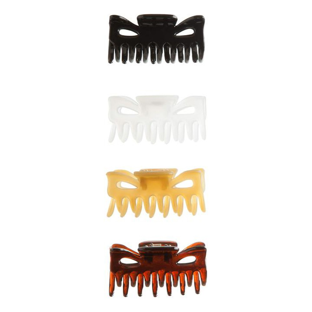 Goody Classics Medium Claw Hair Clips, 4ct