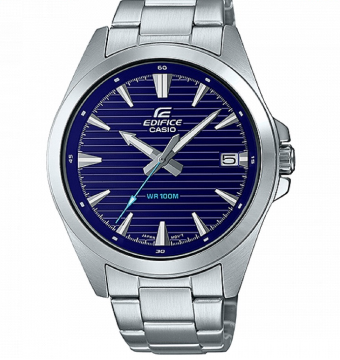 Casio Edifice EFV-140D-2A Chronograph Stainless Steel Strap Watch For Men
