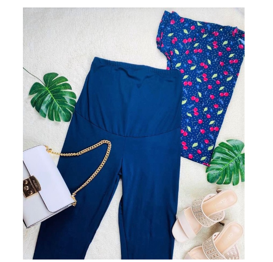 Maternity Leggings Pregnant Pants High Waist L4