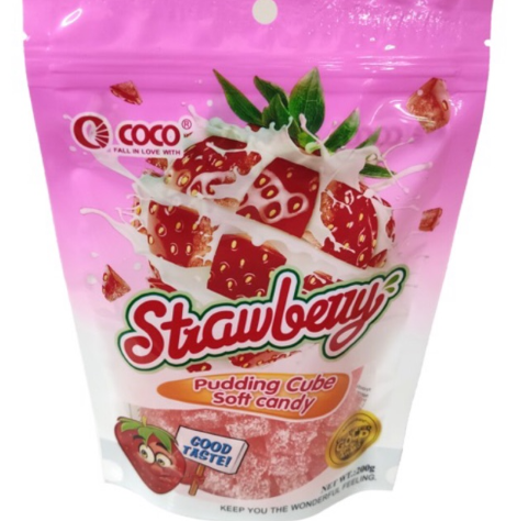 Coco Jelly Soft Candy Strawberry 200g
