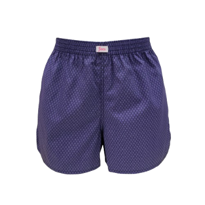 Fem by Hanford Ladies Women 100% Premium Cotton Woven Comfy Boxer Shorts Wendi-02(1PC) Big Plus Size