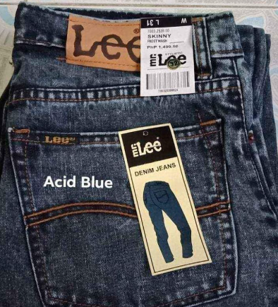Lee Straight Cut Pants for Men