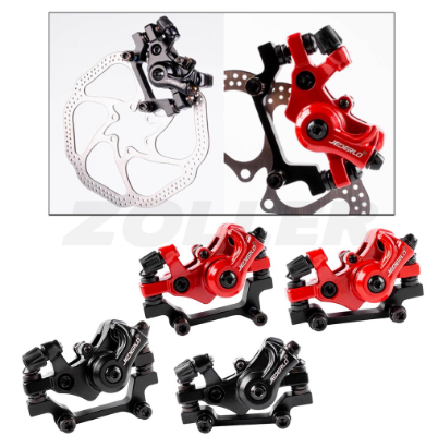 JEDERLO Caliper Bike Mechanical Disc Brake Caliper Mtb Rear Rront Calipers Aluminum Alloy R160 F180 Pair SetFor Shimano Ragusa