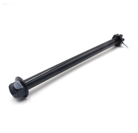 SK Rear Axle High Tensile With Castle Nut For Suzuki Raider J
