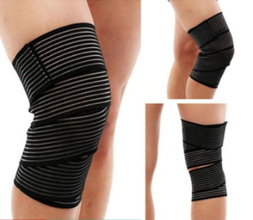 110cm Long Ankle Wrap Knee Bandage Leg Wrap Sports Bandage Support Y4D3P38