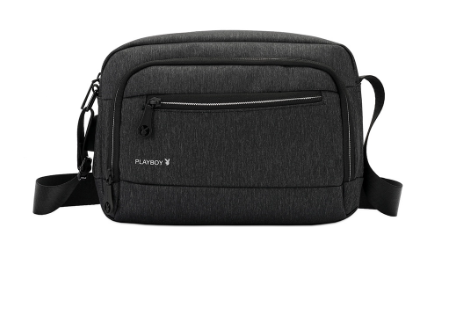 Playboy Water Resistant Sling Bag Pkw 8215 Black