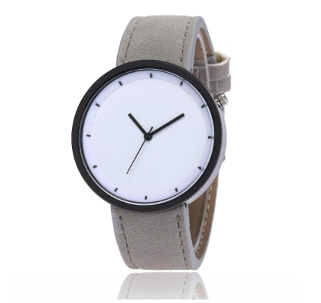 Korean Simple Casual Frosted Belt Watch Harajuku Mori Series Men's Watch Women's Quartz Student Couple Watch f3