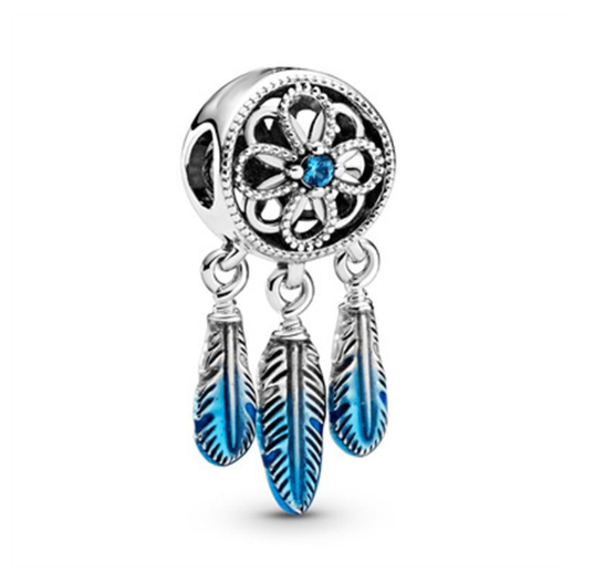 925 Silver Trinkets Balloon Charms Beads for Bracelet Pan Security Chain d016
