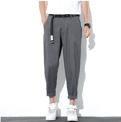 Casual Pants For Men's Summer Loose Straight Cut