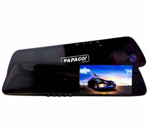 Papago Dual Channel Mirror Dash Cam M770