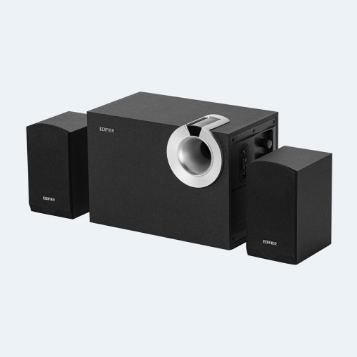 Edifier M206Bt Wireless Bluetooth Speaker Audio Super Subwoofer 3D Surround Wooden Active