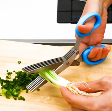 Kitchen Stainless Steel Vegetable Scissors Shredded Shaper Tools Graters IP