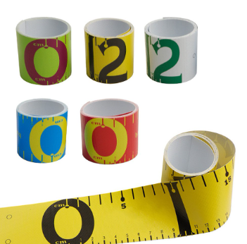 120cm PVC Waterproof Fish Measuring Ruler Tape Precision Tackle Tools Adhesive Sticker Accurate Fishing
