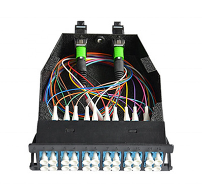 19 Mpo Patch Panel Fiber Optic equipment OM3/OM4 Fiber optic MPO small cass
