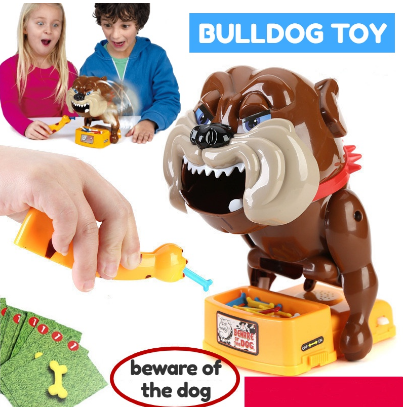 Bad Dog Game Fun Toy Beware Of The Dog Bulldog Toy Stealing Bone Game Interactive Toys For Kids Gift