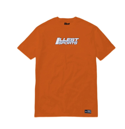 Illest Sports Time Attack Tee - Orange