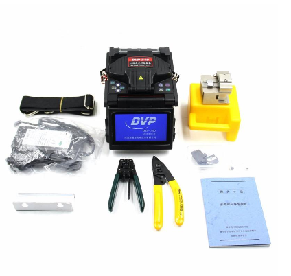 Dvp 740 Single Ftth Drop Cable Fiber Fusion Splicing Machine Fiber Optic Equipment with Cleaver