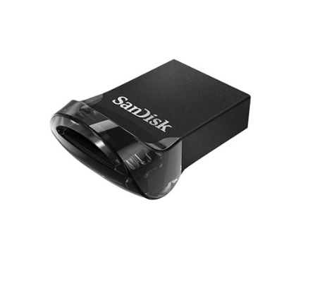 SanDisk 16GB Ultra Fit USB 3.1 Flash Drive CZ430 USB3.1 Black Plug & Stay Storage Device