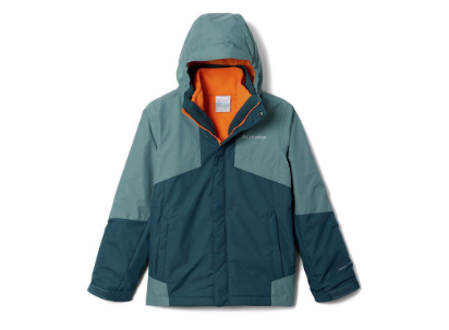 Columbia Sportswear Bugaboo Ii Fleece Interchange Jacket Night Wave, Metal Boys Outerwear