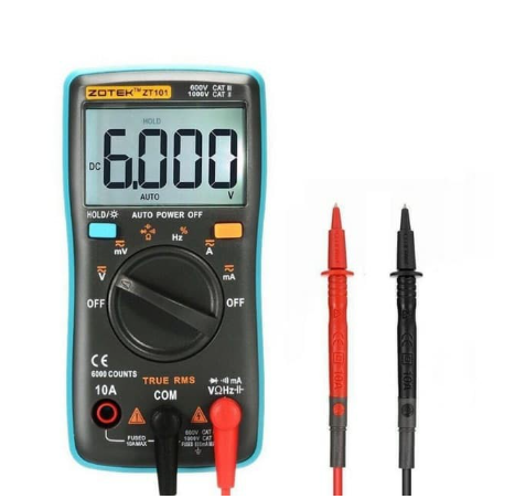 DT-830D Digital Multimeter Tester LCD Auto Range Amp Volt Ohm Current Capacitance Resistance