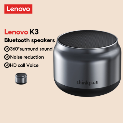 Lenovo K3 Bluetooth Speaker Superb 3D Stereo Surround Sound Wireless Portable