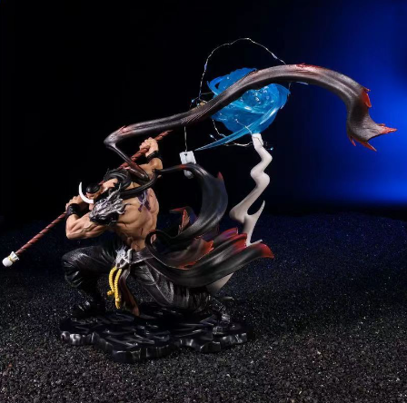 30CM One Piece WHITE BEARD Edward Newgate Edward Pirates Action PVC SCultures With Light Collection Team Model Figure Toy