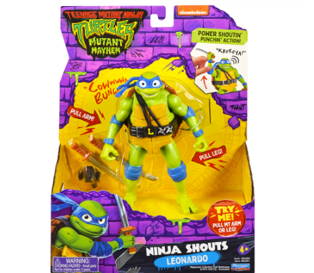 Teenage Mutant Ninja Turtles Movie Leonardo TMNT 'Movie Deluxe Figure