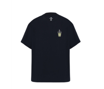 Converse Men's Tea Graphic Loose Fit T-Shirt - Converse Black
