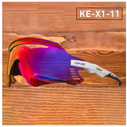 Kapvoe Cycling Glasses Mountain TR90 Bicycle Goggles Sunglasses Women Running Outdoor Sports Men MTB Bike Eyewear I