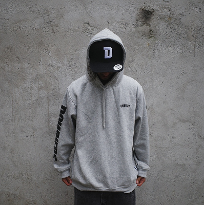 DOWNERS HEATHER GRAY HOODIE