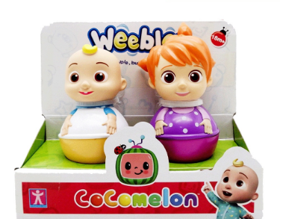 Weebles Cocomelon JJ and Yoyo 2 Pack Figures